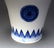 CHINESE KANGXI MARKED BLUE AND WHITE BOTTLE VASE - 5