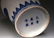 CHINESE KANGXI MARKED BLUE AND WHITE BOTTLE VASE - 7