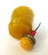 CHINESE YELLOW PEKING GLASS SNUFF BOTTLE - 4