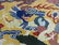 PAIR OF CHINESE KESI EMBROIDERIES ON GOLD SILK - 2
