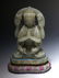 CHINESE WHITE JADE BUDDHA