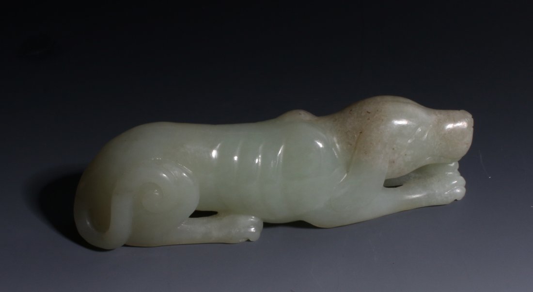 CHINESE WHITE JADE DOG (1 of 10)