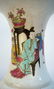 CHINESE PAIR OF QING DYNASTY FAMILLE ROSE VASES - 4