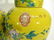 CHINESE PAIR OF 19TH C FAMILLE JAUNE JARS - 5