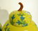 CHINESE PAIR OF 19TH C FAMILLE JAUNE JARS - 6