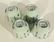 CHINESE FOUR KANG XI MARKED TEA CUPS - 8