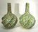 PAIR OF CHINESE FAMILLE VERTE VASES
