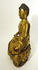 CHINESE QING DYNASTY GILT BRONZE BUDDHA - 3