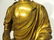CHINESE QING DYNASTY GILT BRONZE BUDDHA - 4