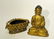 CHINESE QING DYNASTY GILT BRONZE BUDDHA - 9