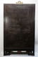 CHINESE ANTIQUE STONE, WOOD, ENAMEL TABLE SCREEN - 2