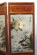 19TH C CHINESE FLOOR SCREEN WITH PORCELAIN PANELS - 10