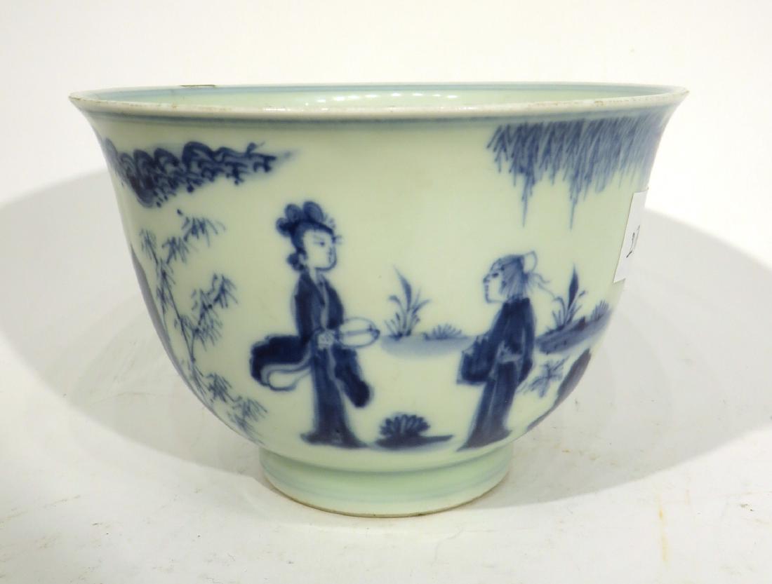 BLUE & WHITE MING TEA CUP (1 of 5)