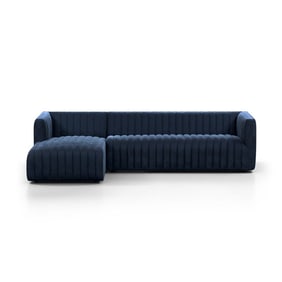 Alexander 2-Piece Sectional - LAF - Sapphire Navy - 105"