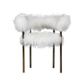 Lunde Mongolian Sheepskin Chair