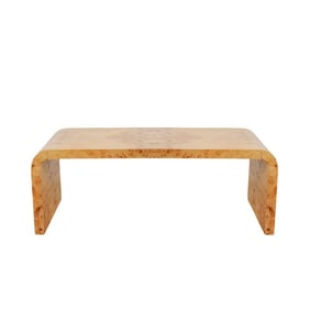 Nerthus Burl Waterfall Coffee Table 48"