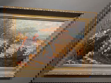 Riccardo Tosti, Oil on canvas