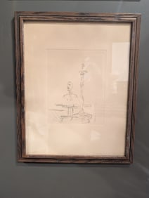 Alberto Giacometti Etching