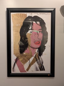 Andy Warhol - Mick Jagger Lithograph