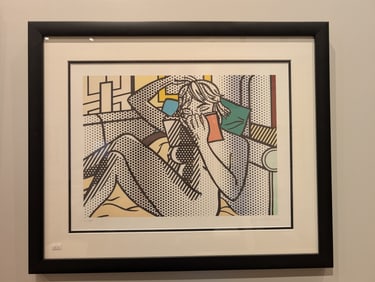 Signed and Numbered- Lichtenstein Serigraph