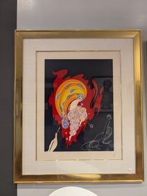 Erte (Romain de Tirtoff) Screenprint "Oriental Tale" Signed