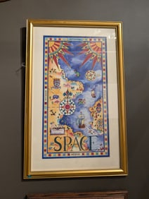 "SPACE" Framed Artwork