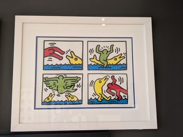 Keith Haring "Pop Shop V" Serigraph