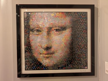 Mona Lisa Tiled Photo Artwork