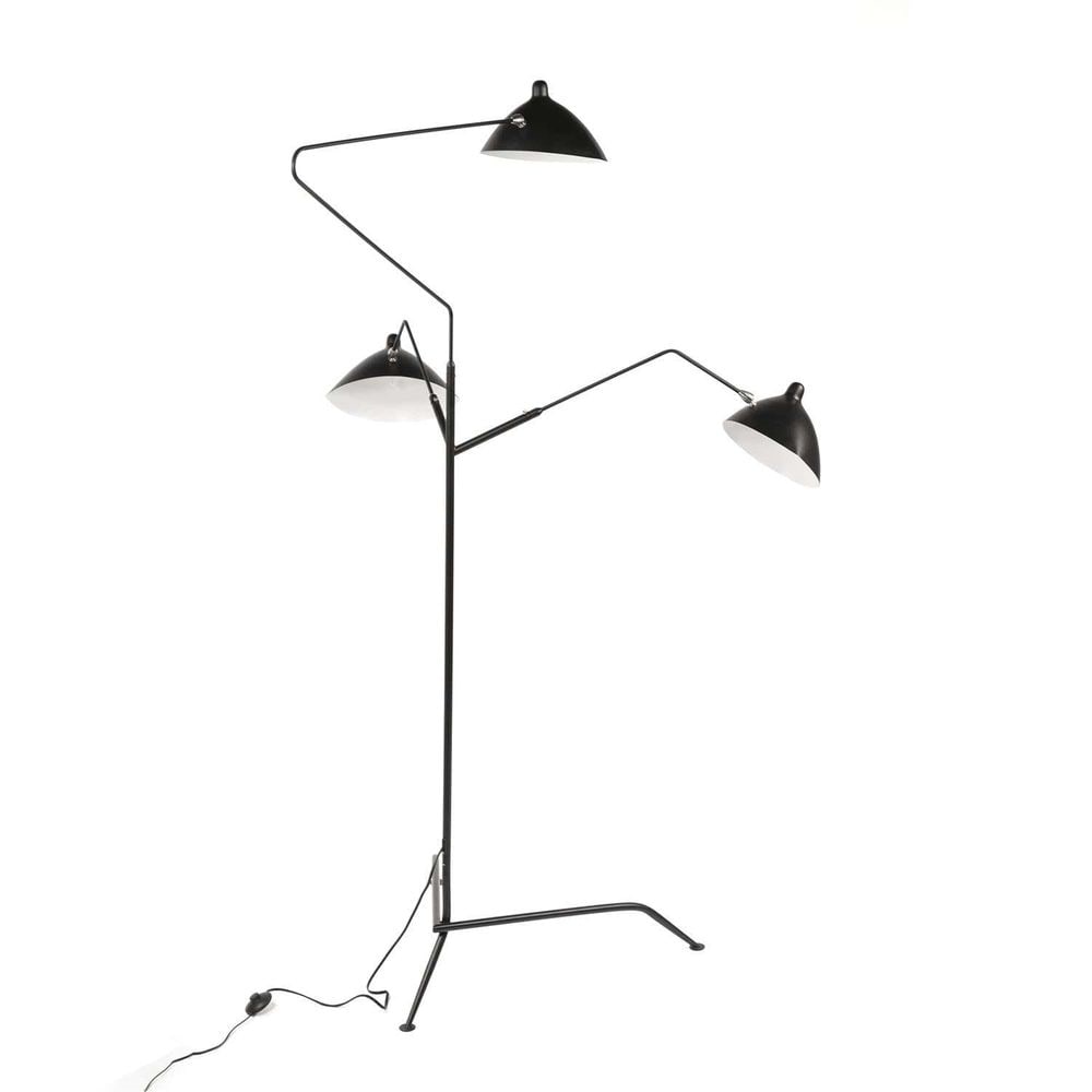 Mouille Inspired Three-Arm Standing Floor Lamp (2023) (1 of 7)
