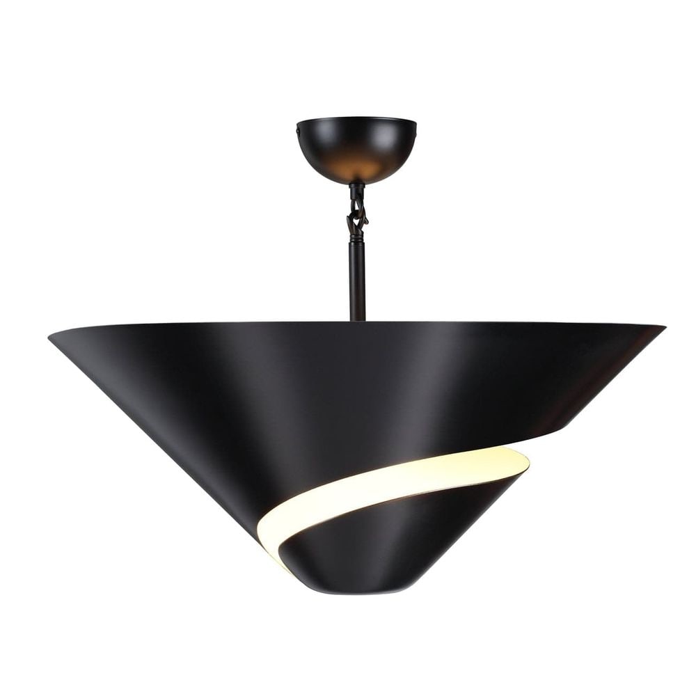 Serge Mouille Inspired Shell Ceiling Lamp - Semi Flush (1 of 4)