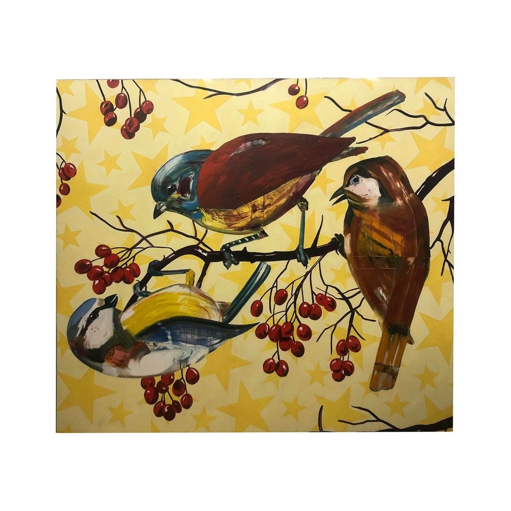 Daybreak by John Newsom 1999 *: Large, Grand Format Painting. From the The All Star Paintings collection by John Newsom. Year 1999