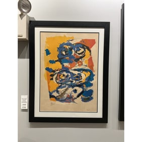 Karel Appel Toi et Moi Serigraph *