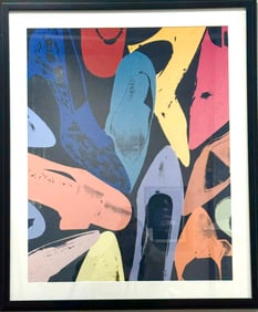 Andy Warhol Foundation Serigraph Diamond Dust Shoes *