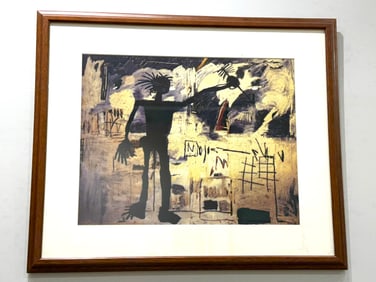 Jean Michel Basquiat Self Portrait *