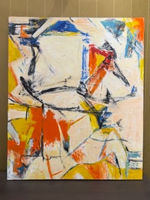 Interchange by Willem de Kooning Inspired Canvas *