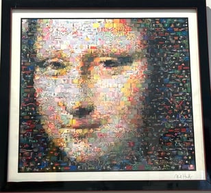 Mona Lisa Tiled Photo Artwork *