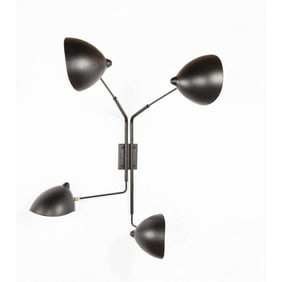 Mid Century Muille Inispired Four Arm Sconce
