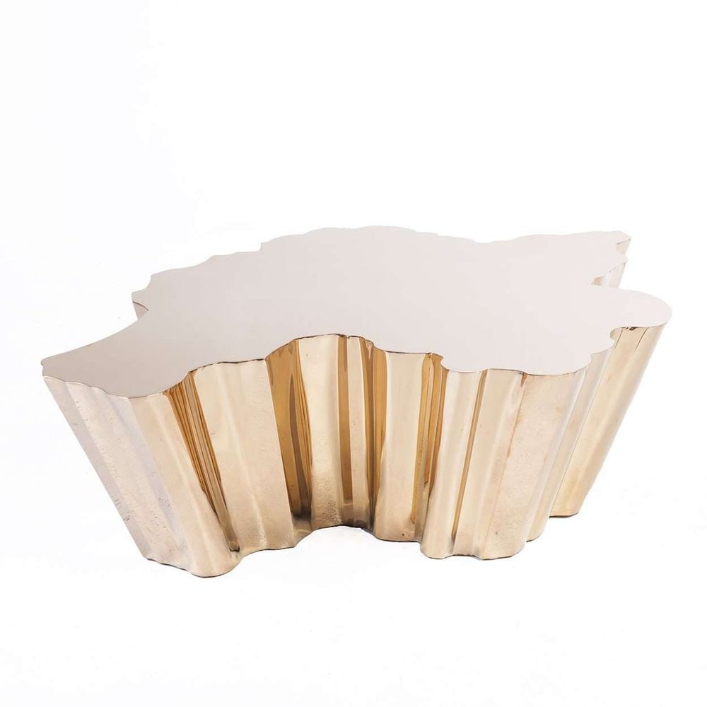 Fideer Freeform Coffee Table - Rose Gold (1 of 4)