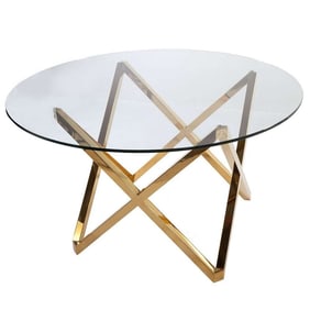 Galvin Dining Table - Gold