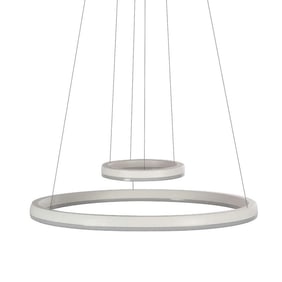 Tiered Halo Suspension Lamp