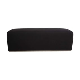 Kubik Upholstered Bench - Dark Grey