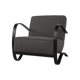 Halabala Inspired Lounge Chair - Grey