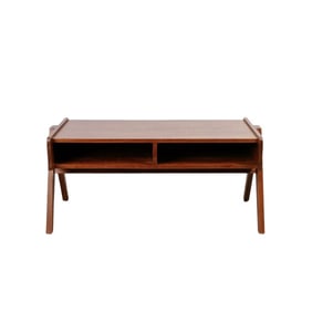Jeanneret Inspired Teak Coffee Table