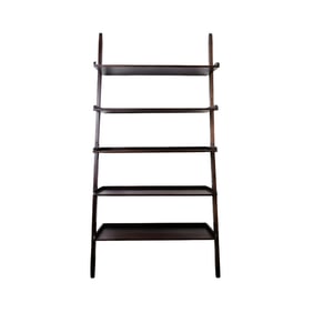 Clifford Leaning Mahogany Bookcase