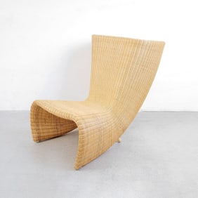 Rattan Felt Chair