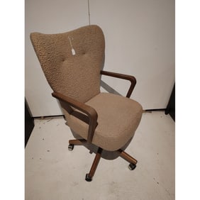 Thatcher Desk Chair - Sheepskin Camel
