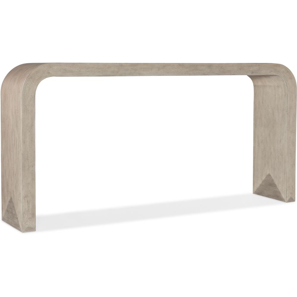 Delta Waterfall Console Table: Width:73 1/2 (186.7 cm) Depth:13 1/2 (34.3 cm) Height: