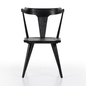 Gina Dining Chair - Black Oak - Set of 2