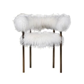 Lunde Mongolian Sheepskin Chair * (1 of 7)