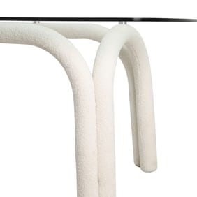 Bold Dining Table- Rectangle - Faux Shearling * - 5